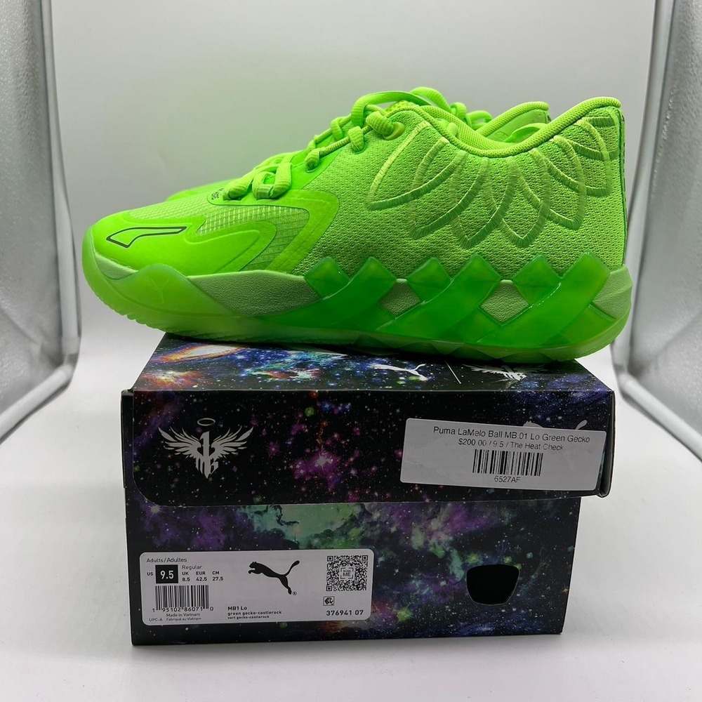Puma Lamelo Ball 1 "Geko" size 9.5